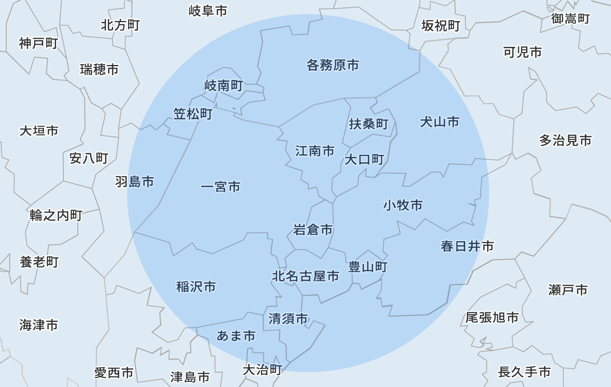 配送エリア